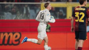 Penalti Hojlund di Menit Terakhir Selamatkan Napoli dari Hadangan Genoa