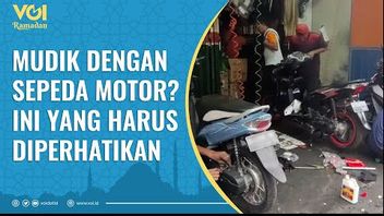 VIDEO: Mudik dengan Sepeda Motor, Ini yang Harus Diperhatikan