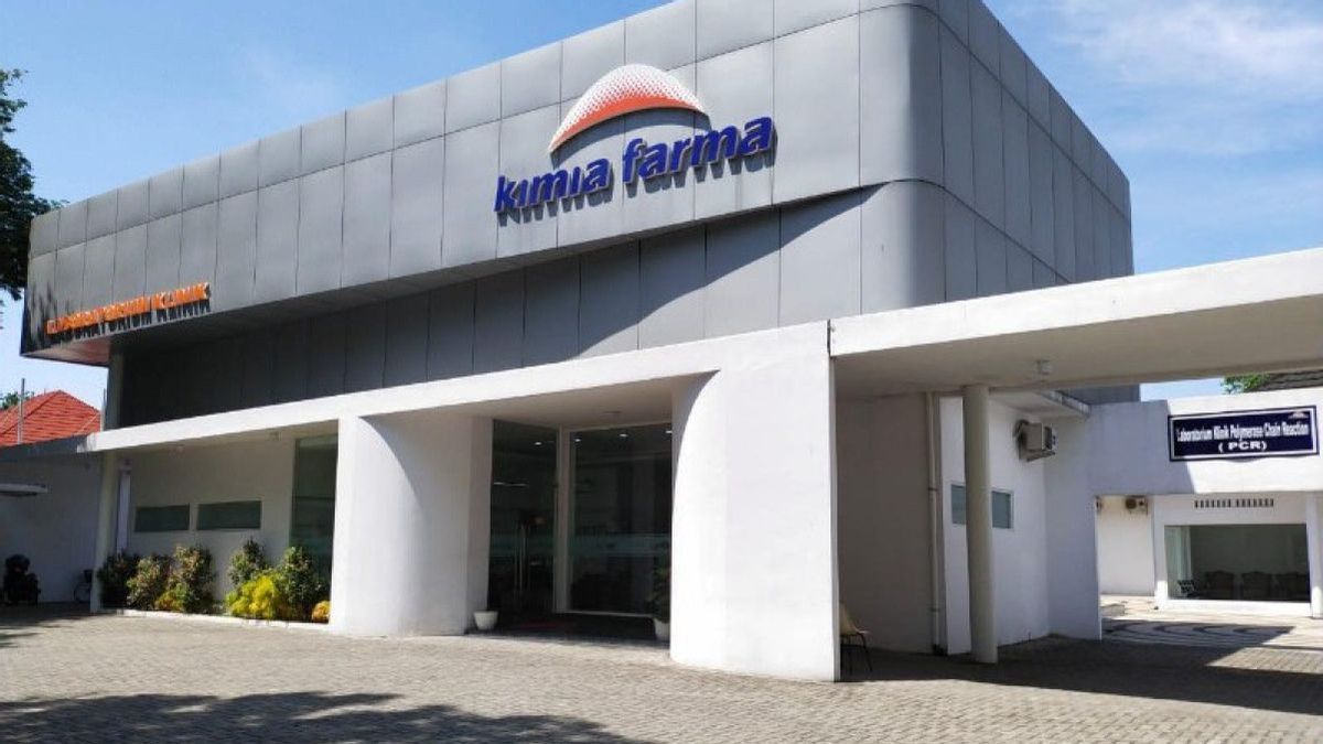Kimia Farma Raup的7.7万亿印尼盾收入得到了这一部分的支持