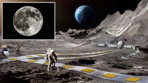 NASA Berencana Membangun Kereta Api Mengambang di Bulan dengan Robot Magnetik