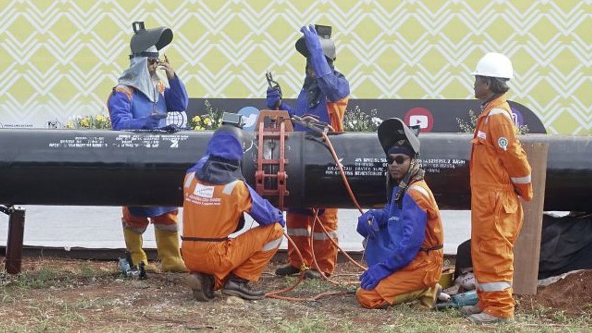 Cirebon-Semarang Phase II Transmission Natural Gas Pipe Project Officially Begins