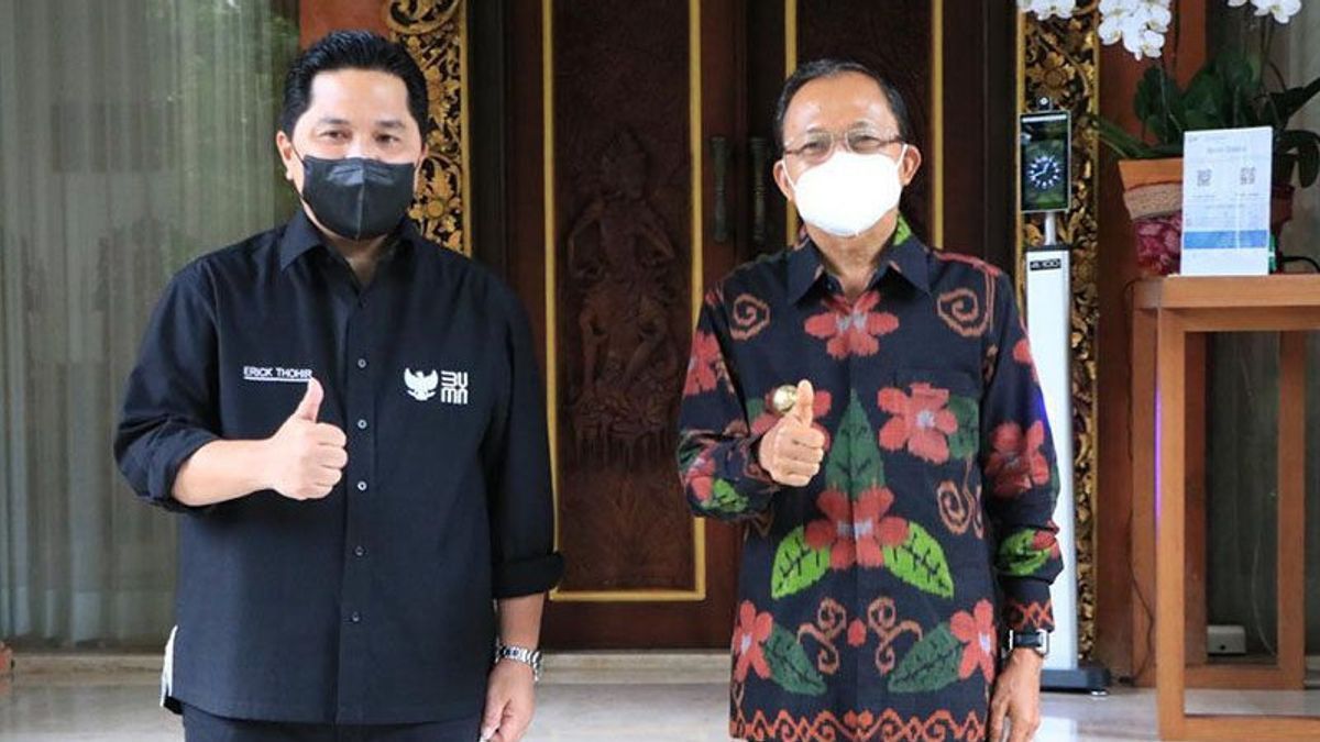 Erick Thohir Optimis KEK Kesehatan di Sanur Bisa Bangkitkan Industri Pariwisata Bali 