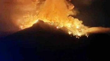Gunung Ruang Sitaro Berstatus Siaga, 828 Warga Lokal Dievakuasi