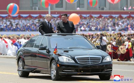 Kirim Pesan Tahun Baru ke Kim Jong-un, Presiden Putin Harapkan Kerja Sama Berkelanjutan Rusia-Korut