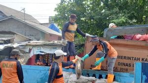 Tumpukan Sampah Setinggi 2 Meter di Bojonggede Mulai Diangkut