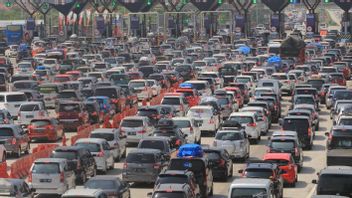 Nearly 600,000 Vehicles Will Exit The Jabodetabek Toll Road To H-1 Eid Even Though Homecoming Is Prohibited