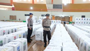 Polda Kaltara Prepares 3,863 Personnel To Secure TPS, Logistics Warehouse Is Strictly Guarded