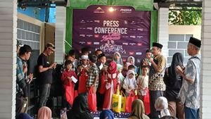 Pestaphoria Santuni Anak Yatim avant le concert 'Gala Asmara'