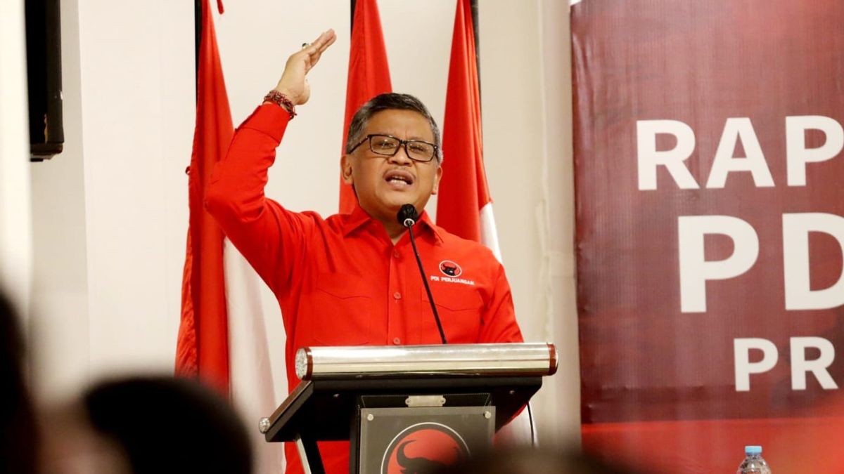 PDIP Secretary General Reminds Cadres Who Don't Support Ganjar To Resign Or Be Fired