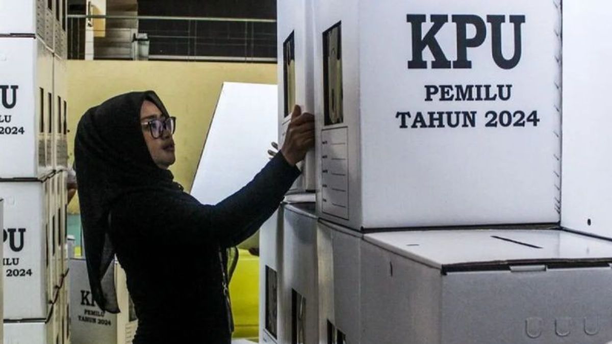 KPU DKI Terima 14,9 Juta Surat Suara DPR dan DPRD untuk Pemilu 2024