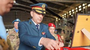 Komandan UNIFIL Beri Penghormatan Terakhir untuk Tiga Prajurit TNI yang Gugur