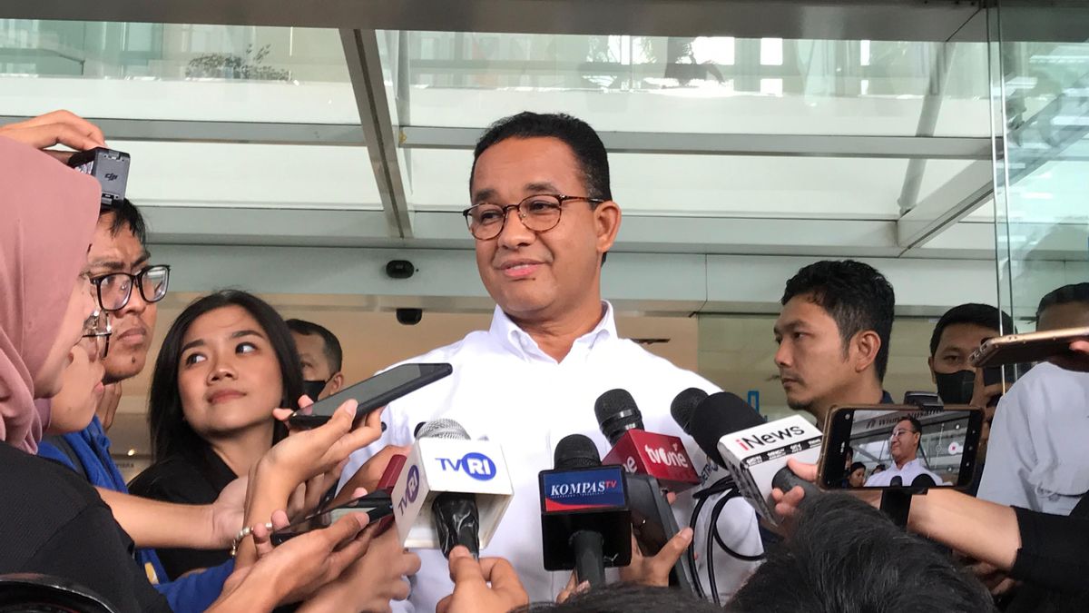Anies on the Coordination with Ganjar Thought Angkets Rights:无论如何,稍后会知道的