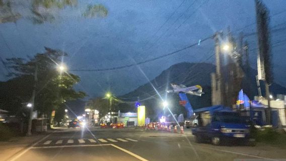 塔克比兰之夜在Garut Landai的返乡路线