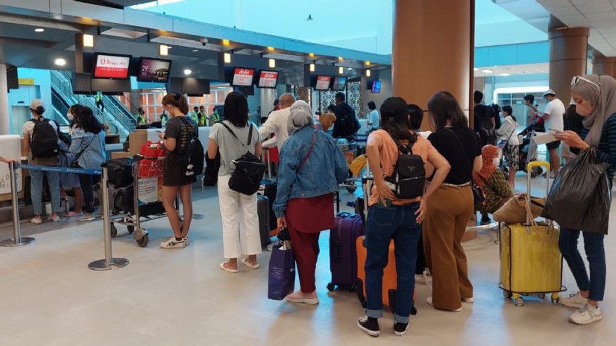 عدد المسافرين في مطار لومبوك يصل إلى 73 ألف مسافر خلال العودة إلى الوطن والعودة إلى الوطن