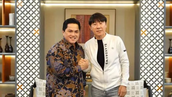 Erick Thohir se souvient du licenciement de Shin Tae-yong