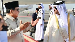 Prabowo Tiba di Doha Temui Emir Qatar