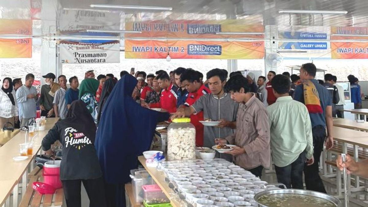 Gelar Makan Bersama di IKN Nusantara, Kementerian PUPR Dorong Semangat Para Pekerja Konstruksi