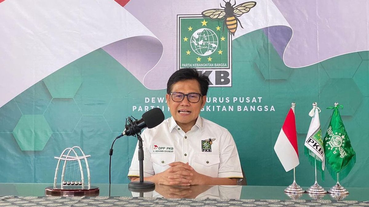 Elektabilitas Cak Imin Rendah Menuju Pilpres 2024 , PKB Santai: KH Ma'ruf Amin Juga Tak Ada di Survei