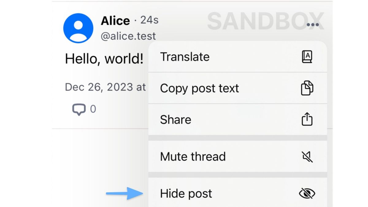 Bluesky Launches Ability To Hide Posts