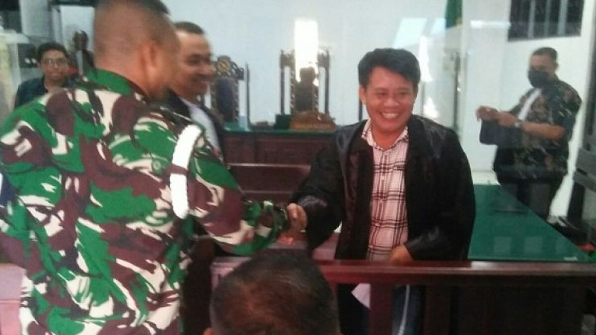 It Is Proven That Salah Adu Jotos And The TNI, Members Of The Ambon Police Who Were Sentenced To 1 Month In Prison Irresistible