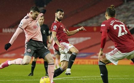 Menang 2-1, Sheffield United Jegal Ambisi Manchester United Kembali ke Puncak