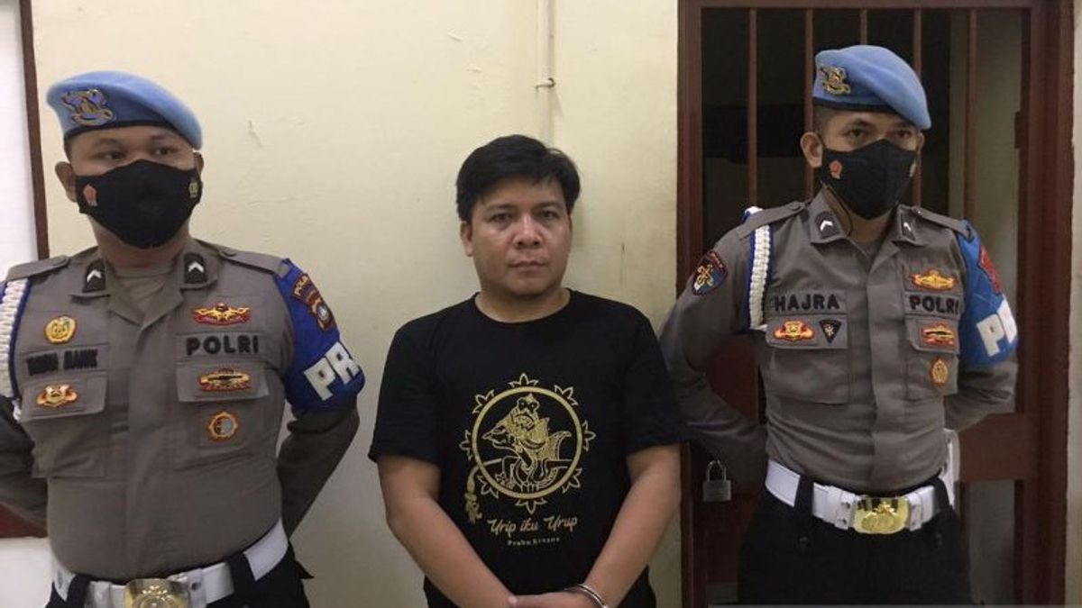 Police Fugitive Fraud Case Arrested In Batam, Had Become An Online Taxi Driver And Nightclub Waiter