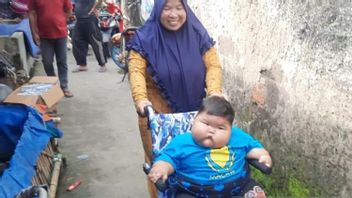 勿加泗摄政政府准备为天生肥胖的16个月大的幼儿提供尿布援助