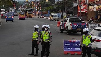 Cianjur Police Implement Odd-Even Christmas And New Years To Prevent Crowds In The Peak Area