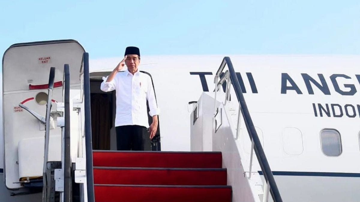 Today, Jokowi's Wednesday Morning Leaves For West Kalimantan To Inaugurate Airport