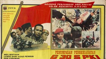 G30S/PKI镇压不再是国家电视台的强制性活动，今天，1998年9月30日