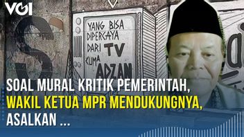 VIDEO: Ramai Mural Kritik Pemerintah, Wakil Ketua MPR Hidayat Nur Wahid Buka Suara