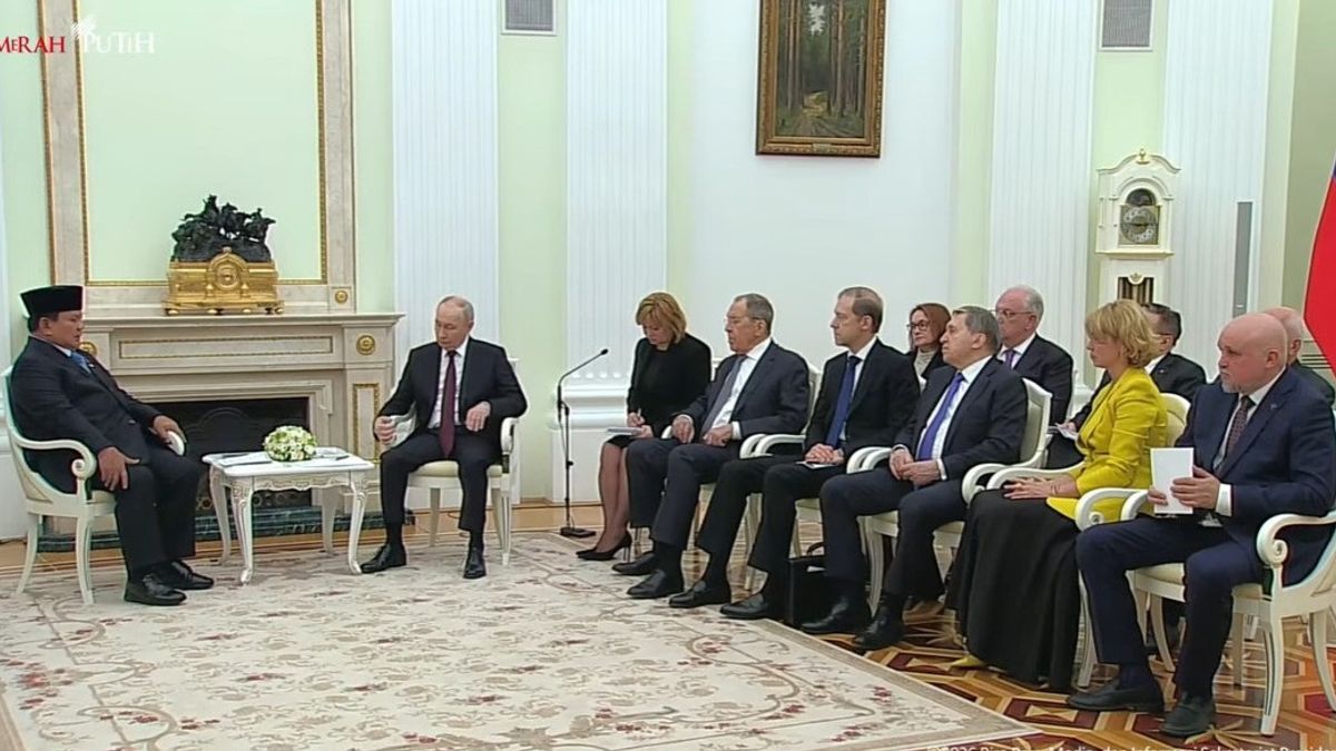 プーチン氏へのプラボウォ氏:インドネシアはBRICSに早く参加し、通貨問題でさえ注目されている