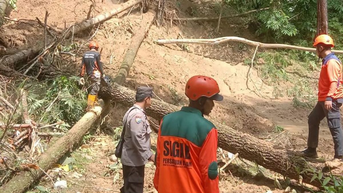  Penanganan Longsor Cilacap Timpa 33 Rumah Masih Dilakukan, Dapur Umum Dibangun