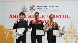 Kontingen Indonesia Mulai Panen Medali Emas di Piala Asia Rifle/Pistol 2023