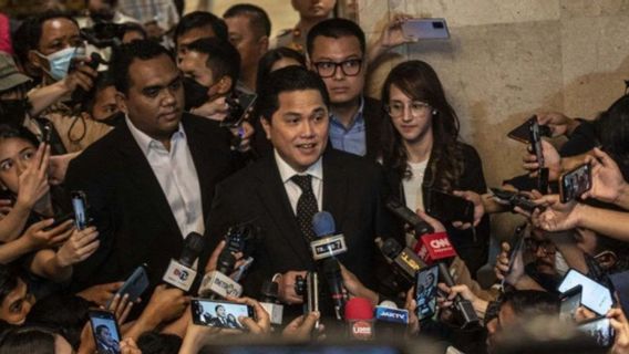 新就职的发生了骚乱，PSSI Ketum Erick Thohir：我要求支持者和警察冷静下来