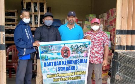 Keuskupan Timika Kirim Bantuan 1,2 Ton Bahan Pokok ke Pengungsian Intan Jaya di Tengah Konflik Bersenjata