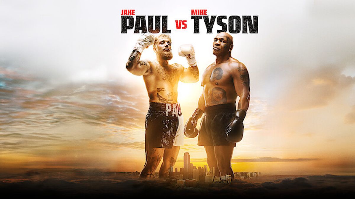 Cetak Rekor! Siaran Tinju Paul vs Tyson Ditonton 65 Juta Orang Secara Bersamaan di Netflix