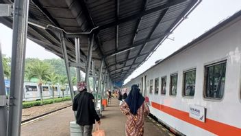 Had Disrupted Total Due To Accidents, Now Passenger Activities At Baturaja Station, South Sumatra Back To Normal