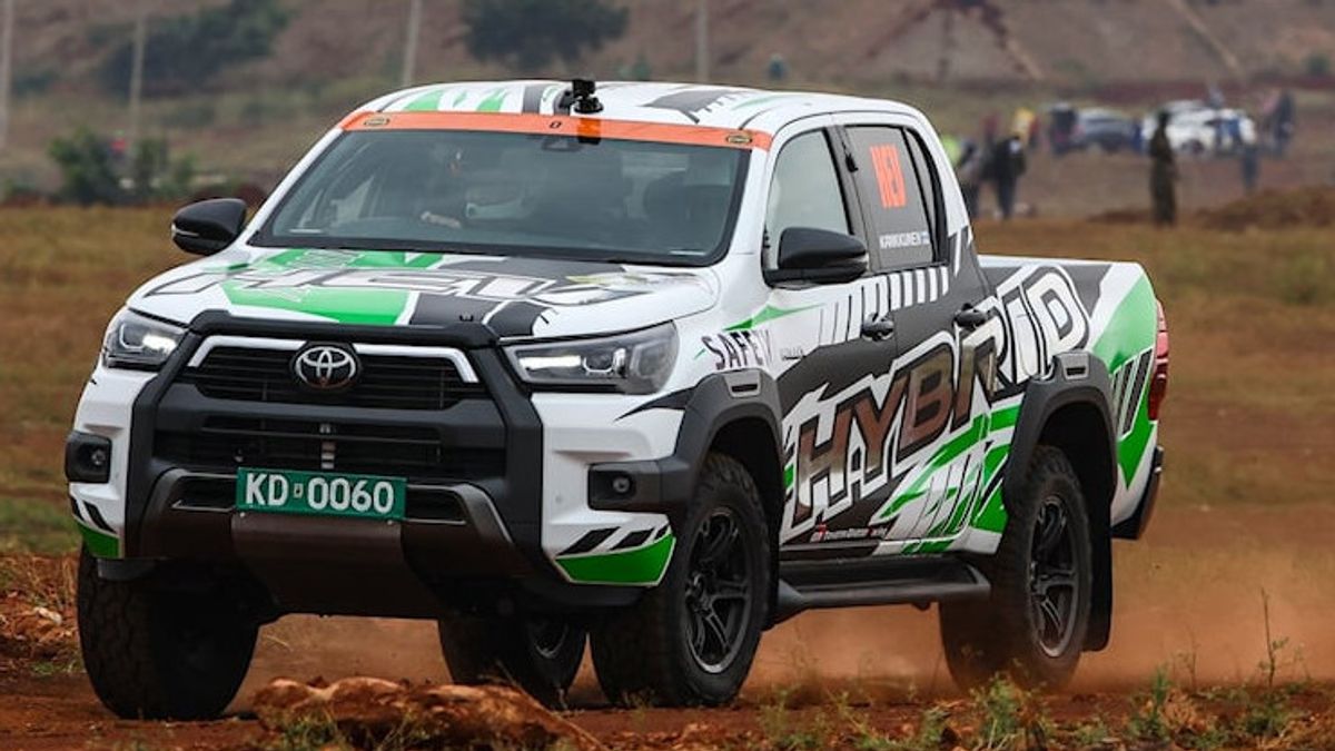 Toyota Instills Mild-Hybrid Technology On Hilux, Exhibited On WRC Kenya