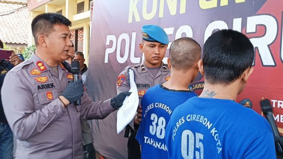 Polres Cirebon Kota Tangkap Dua Pencuri Minimarket Lintas Provinsi