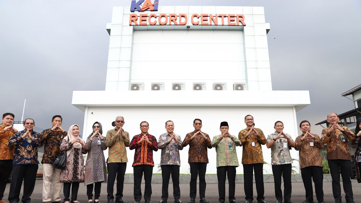 KAI Resmikan Record Center dan Groundbreaking Gedung Restorasi Arsip