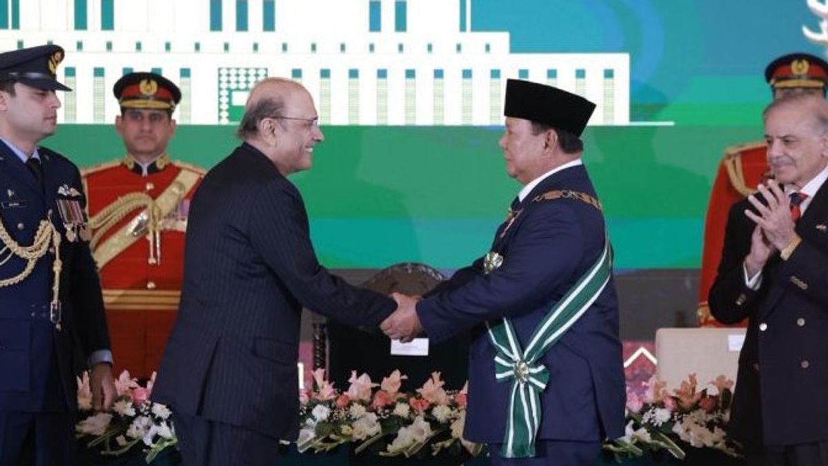 Di Islamabad, Prabowo Terima Penghargaan Tertinggi Pakistan Nishan-e-Pakistan