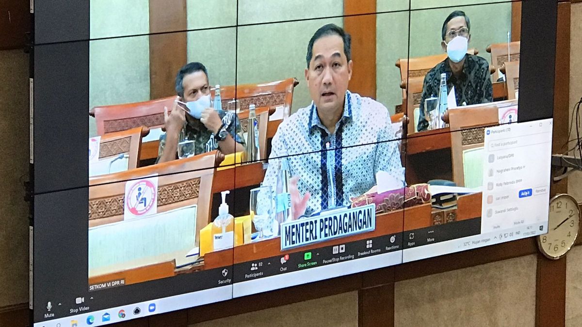 Discussing Rare And Expensive Cooking Oil With DPR, Trade Minister Lutfi Says There Are Mafia In Medan, Surabaya And Jakarta