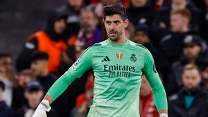 Aksi Gemilang Courtois Tak Mampu Selamatkan Real Madrid dari Kekalahan Lawan Liverpool