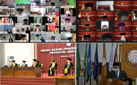 Ratusan Mahasiswa UNS Wisuda Online