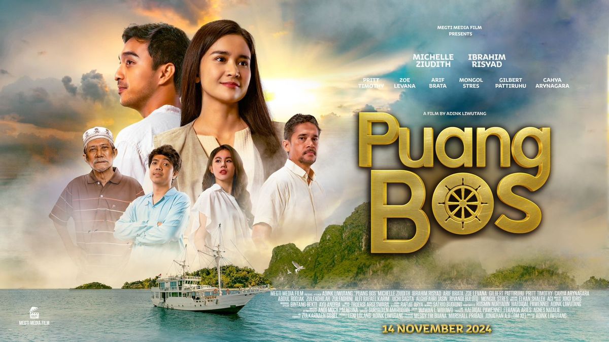 Starring Michelle Ziudith, Puang Bos Movie Lifts Family Drama Behind The Pinisi Ship