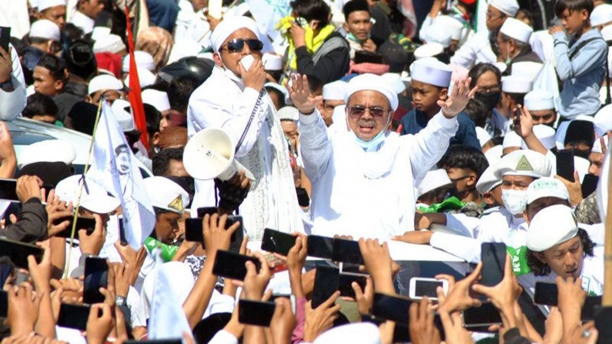 Series Of Crowd Violation Cases And Health Care Facilities Until Rizieq Shihab Becomes A Suspect