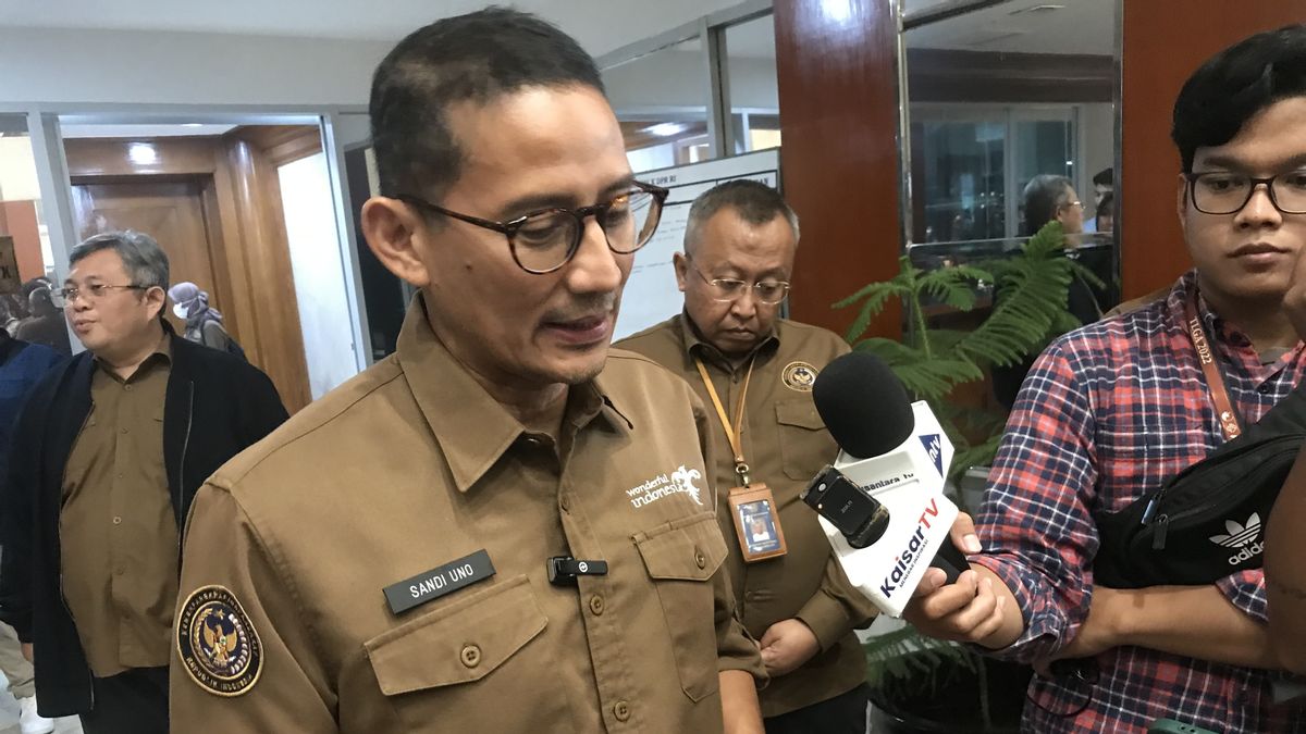 Sandiaga : Tous les cadres du PPP ne doivent pas commenter sur les droits d’accueil