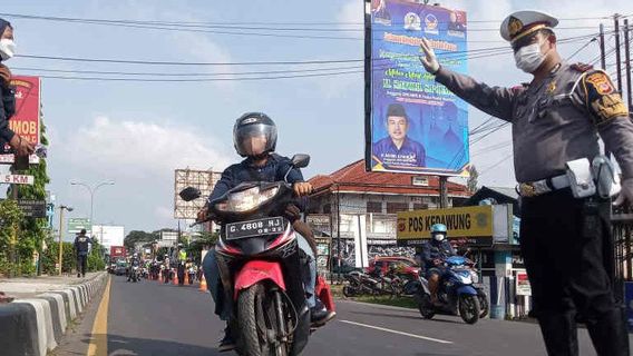 Detected By The Police, Dozens Of Travelers Who Entered Cirebon Were Asked To Turn Back