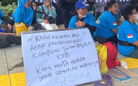 Wali Kota Jakut Lempar ke Jakpro Soal Warganya Tak Kunjung Bisa Tempati Kampung Susun Bayam